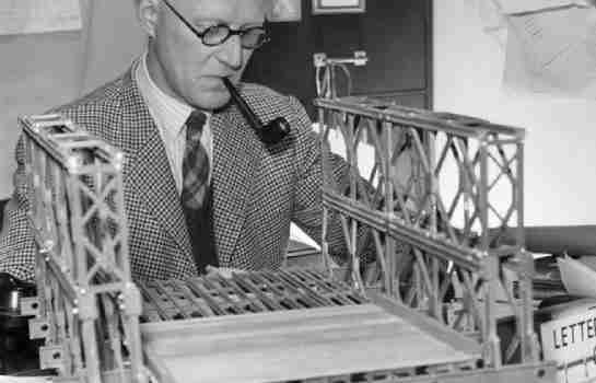 Image used under a Collective Commons License from https://commons.wikimedia.org/wiki/File:D_C_Bailey-_Designer_of_the_Bailey_Bridge,_UK,_1944_D23537.jpg By Ministry of Information Photo Division Photographer [Public domain], via Wikimedia Commons